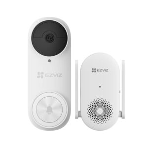 EZVIZ DB2 5MP juhtmevaba uksekella komplekt (ilmastikukindel)