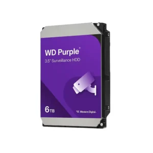 Western Digital Purple 6TB kõvaketas valvekaameratele - WD64PURZ