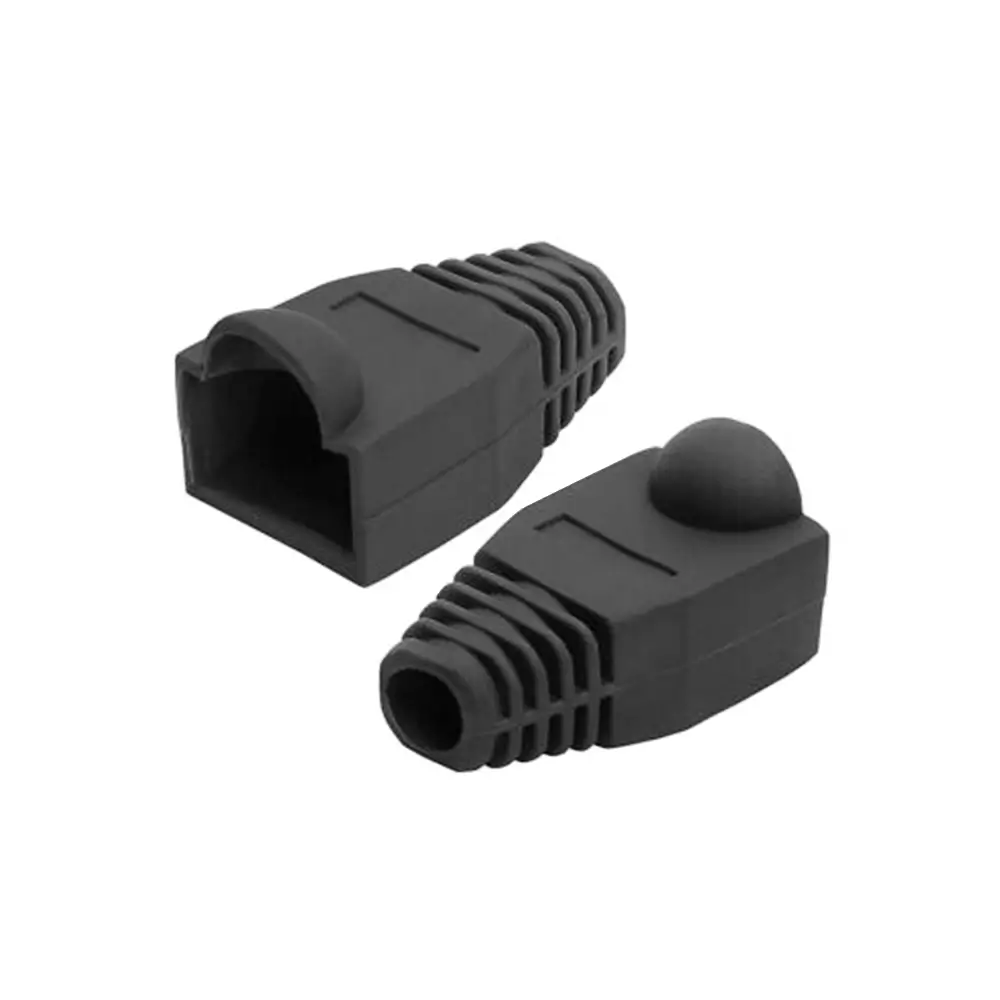 RJ45 pistiku kate | must