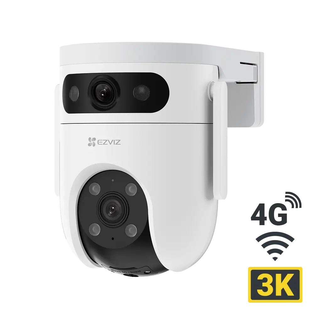 EZVIZ H9C 5MP+5MP 4G+WiFi kahe objektiiviga pöördkaamera (toitega)