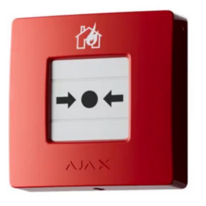Ajax EN54 ManualCallPoint (Red) Jeweller käsiteadusti, punane