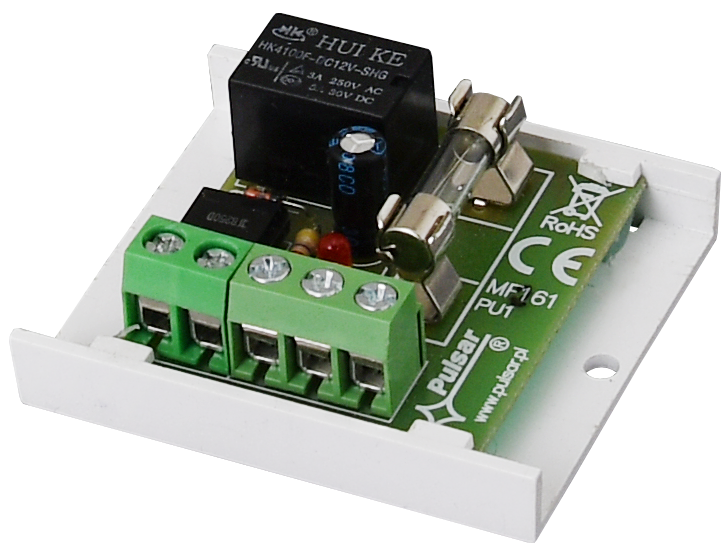 Pulsar AWZ510 releemoodul, 12V, NO/NC - Image 3
