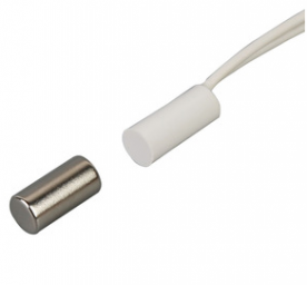 Sentek BR-1014WH süvistatav magnetkontakt puituksele, valge