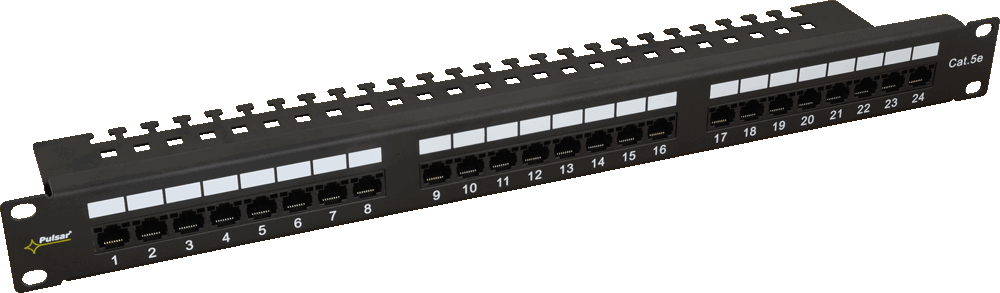 CAT5 patch paneel RP-U24V5, Pulsar