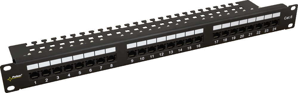 CAT6 patch paneel RP-U24V6, Pulsar