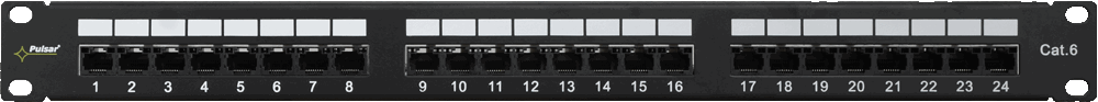 CAT6 patch paneel RP-U24V6, Pulsar - Image 3