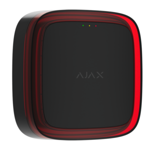 Ajax EN54 FireProtect (VAD) juhtmevaba visuaalse alarmi seade, must