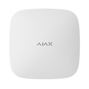 AJAX Hub valge, keskseade, Ethernet ja 1x GSM