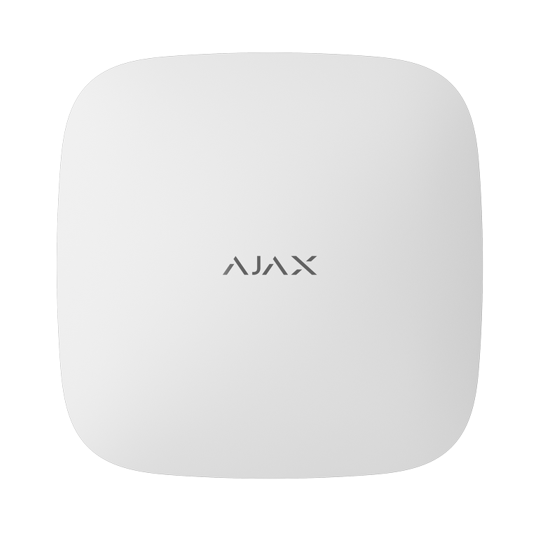 AJAX Hub valge, keskseade, Ethernet ja 1x GSM