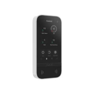 Ajax Keypad Touchscreen klaviatuur, valge