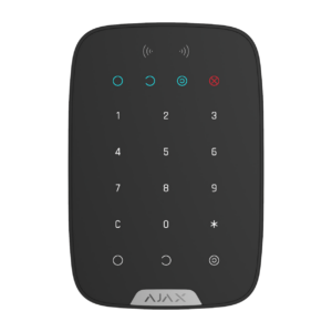 Ajax Keypad Plus klaviatuur, must