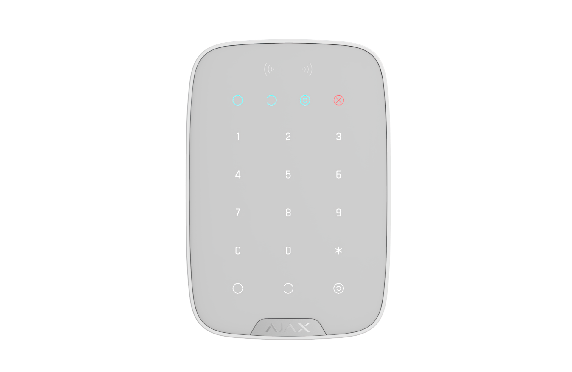 Ajax Keypad Plus klaviatuur, valge