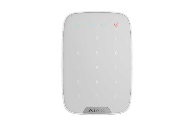 Ajax Keypad klaviatuur, valge