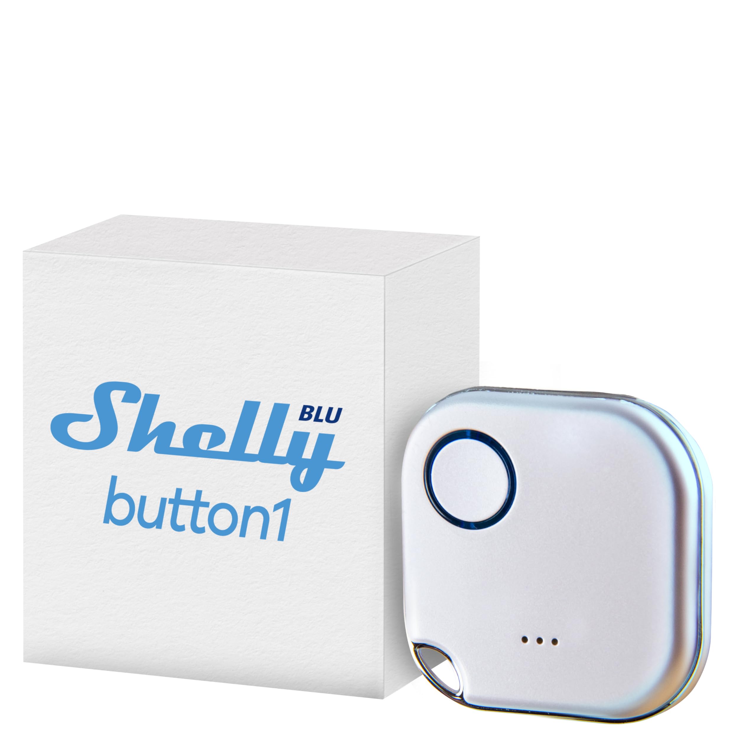 ShellyBLU Button1 - nutikas Bluetooth-nupp, valge - Image 3