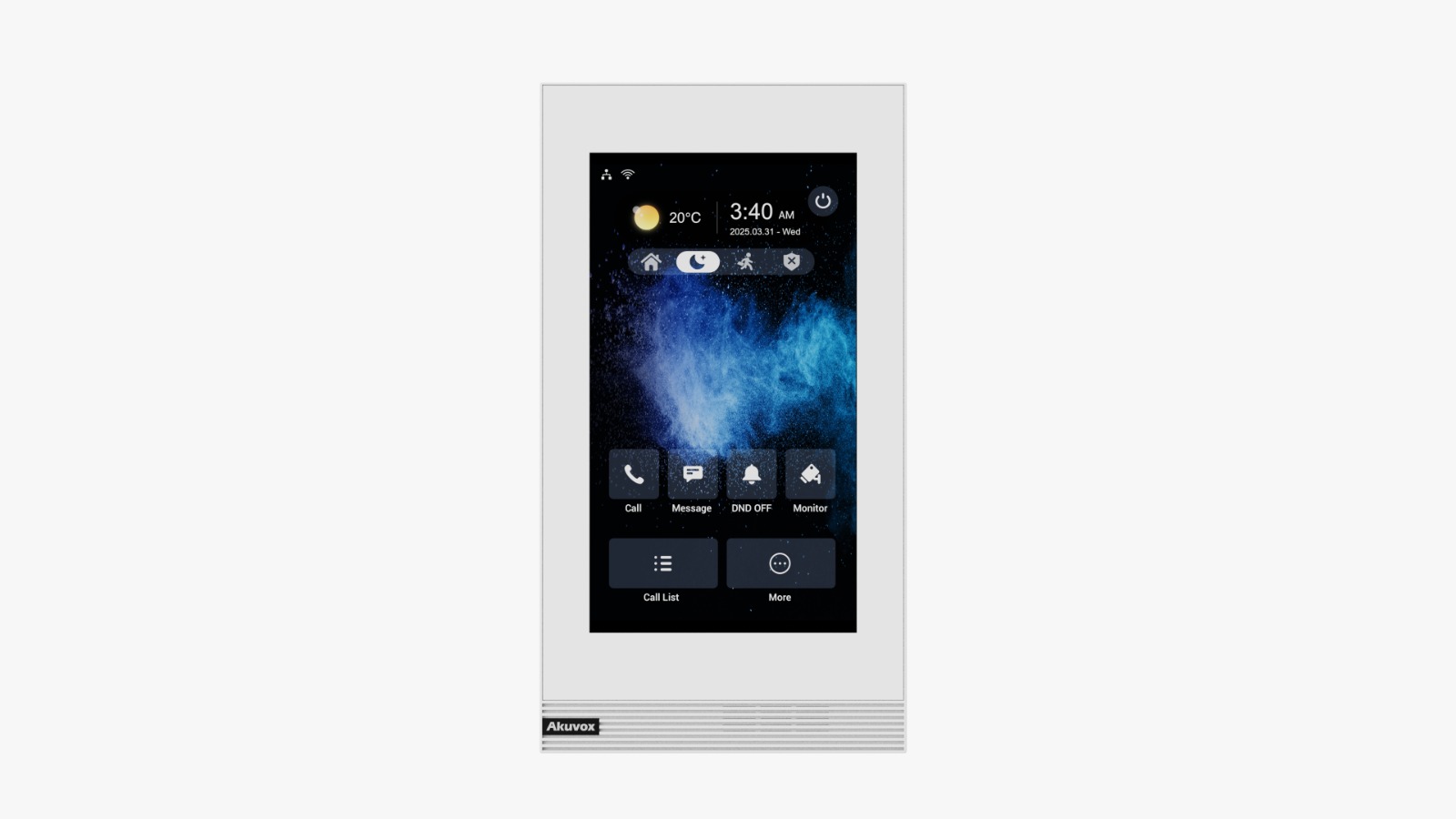 Akuvox S562-V fono sisemonitor, vertikaalne, valge