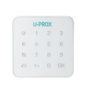 U-PROX Keypad G1 klaviatuur, valge