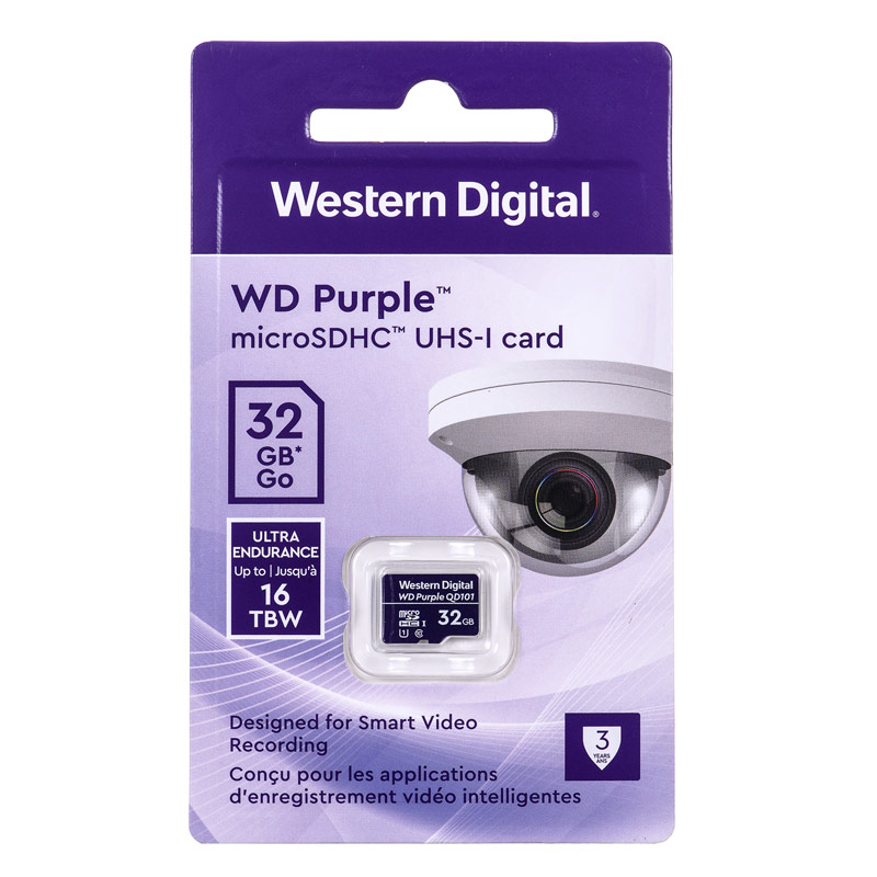 Western Digital Purple MicroSD mälukaart 32GB - Image 3